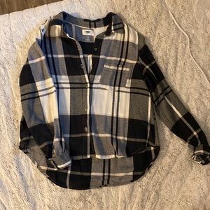 Old navy long sleeve flannel